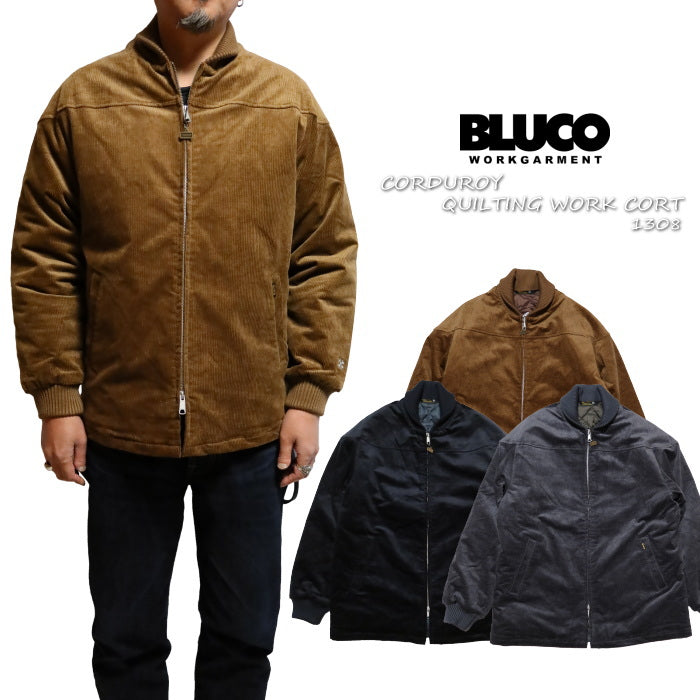 BLUCO ブルコ キルティングワークコート コーデュロイ ジャケット 1308 BLUCO WORK GARMENT