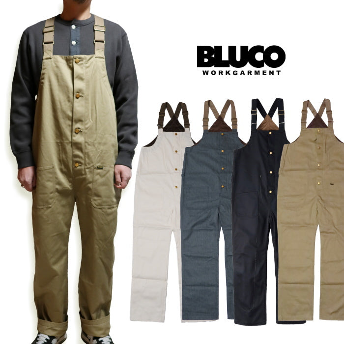 BLUCO ブルコ オーバーオール BLUCO WORK GARMENT デッキパンツ TC素材