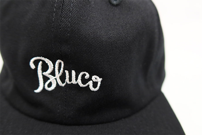 BLUCO ブルコ コットンキャップ 6パネル スクリプトロゴ 145-61-021 BLUCO WORK GARMENT ブラック