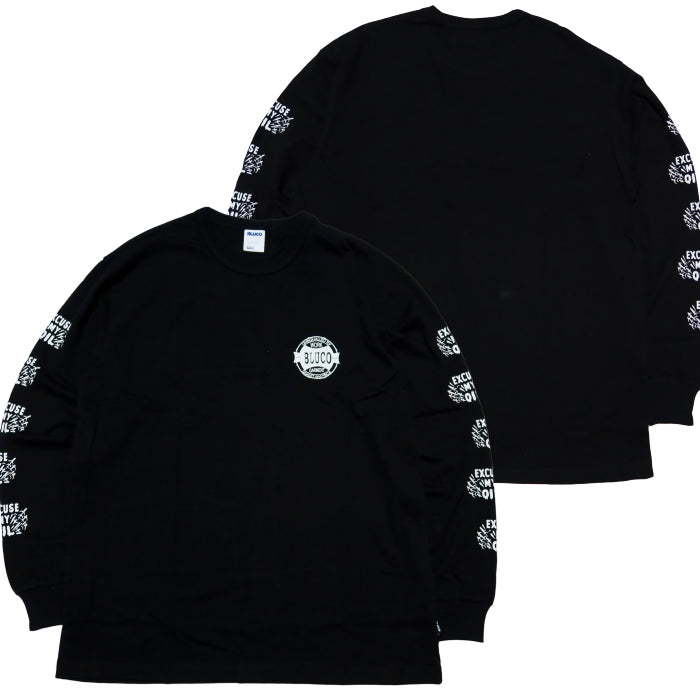 BLUCO ブルコ 長袖Tシャツ OIL オイル プリント メンズ 151-12-007 BLUCO WORK GARMENT