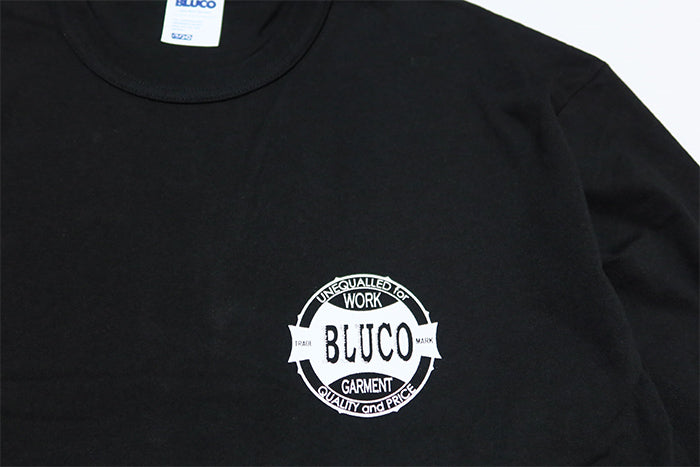 BLUCO ブルコ 長袖Tシャツ OIL オイル プリント メンズ 151-12-007 BLUCO WORK GARMENT