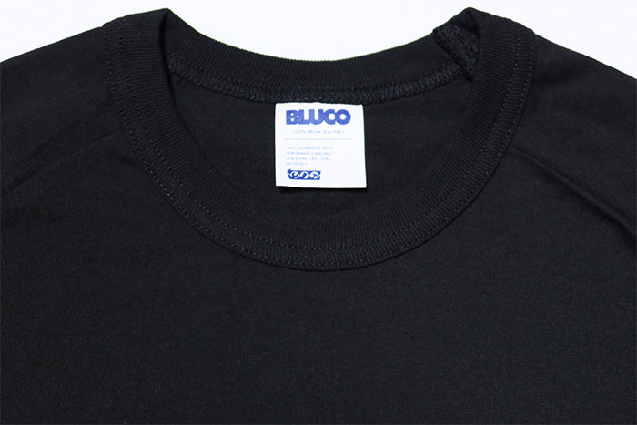 BLUCO ブルコ ラグラン長袖Tシャツ WOLF ウルフ プリント メンズ 151-12-008 BLUCO WORK GARMENT