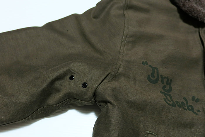 Pherrow's N-1 Deck Jacket Made in Japan Decoration 24W-PN-1 Deco Olive