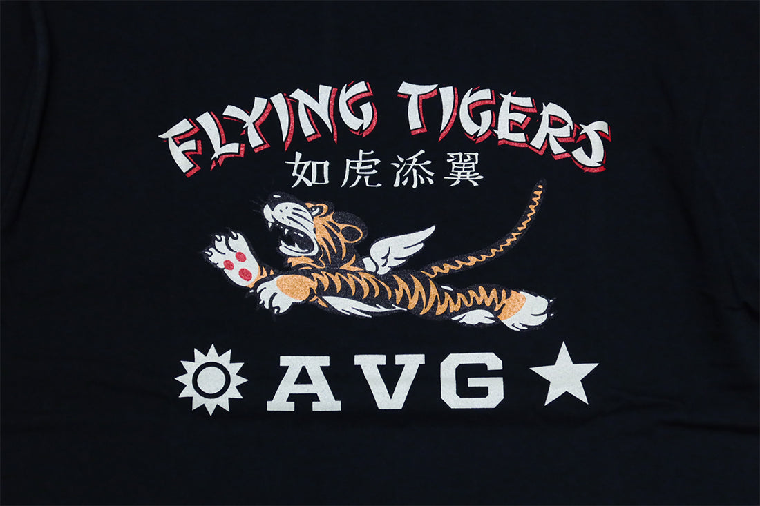 Buzz Rickson's "FLYING TIGERS" T-shirt, military, BR79434, made in the USA