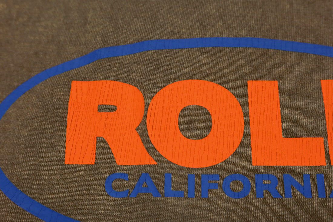 BARNS OUTFITTERS "ROLL CALIFORNIA" Pigment Dye T-Shirt for Men Made in Japan BR-24301