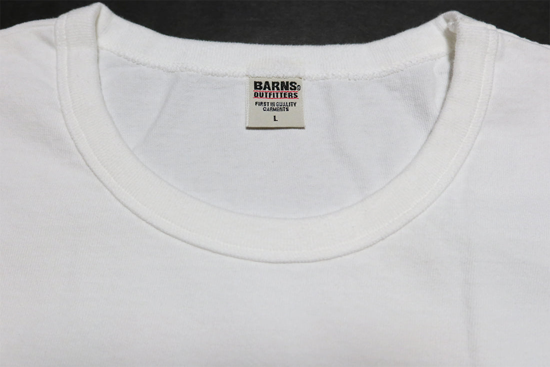 BARNS OUTFITTERS "ROLL CALIFORNIA" Pigment Dye T-Shirt for Men Made in Japan BR-24301