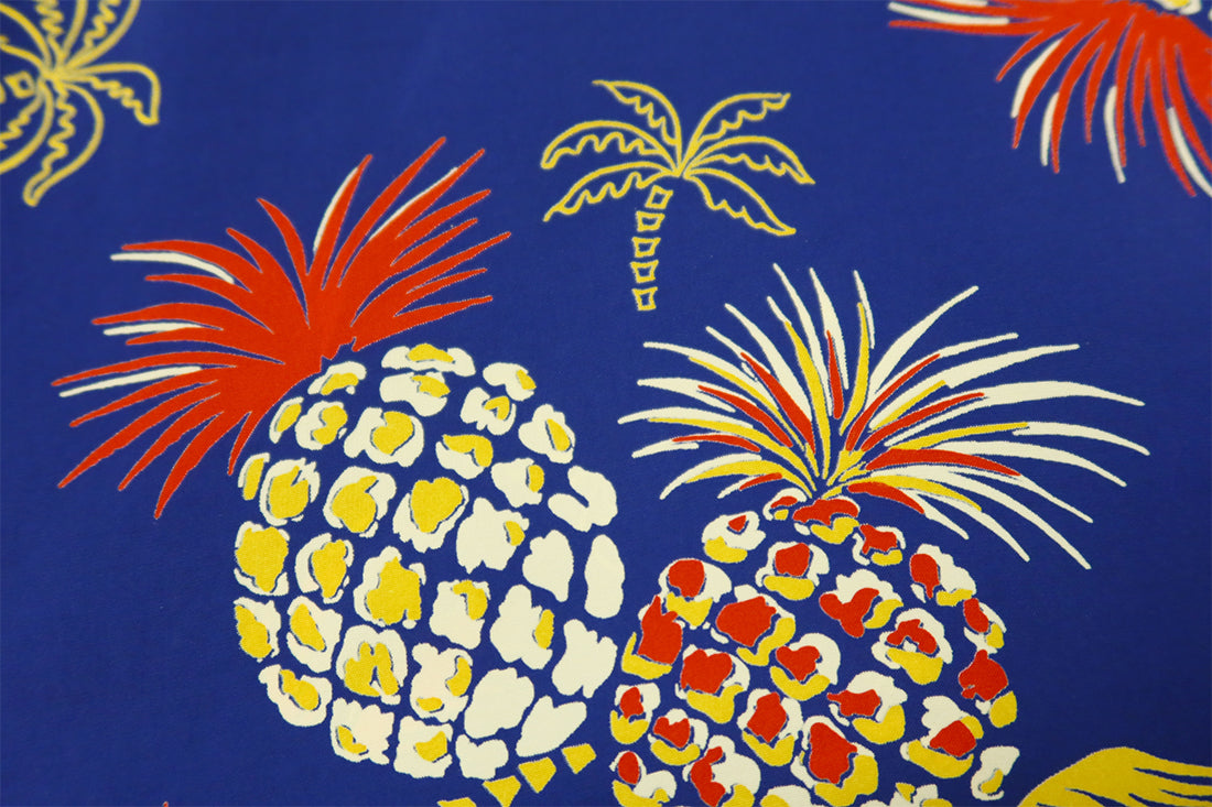 SUN SURF サンサーフ アロハシャツ レーヨン PALMS＆PINEAPPLE 半袖 ハワイアンシャツ SS39225 日本製