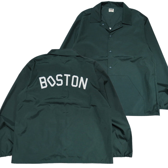 BARNS OUTFITTERS バーンズアウトフィッターズ 60S コーチジャケット "BOSTON" BR-24333 グリーン