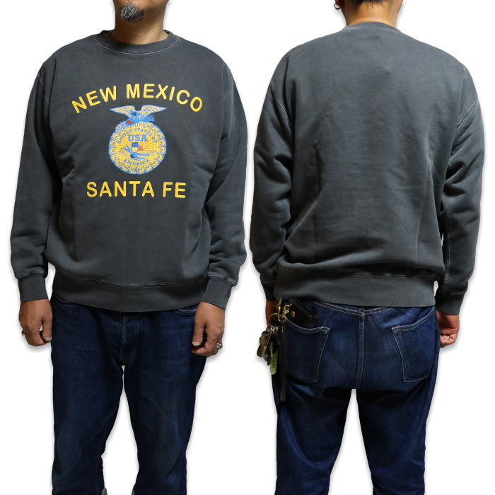 BARNS OUTFITTERS Sweatshirt Super Heavyweight "Santa Fe" BR-24352 Charcoal