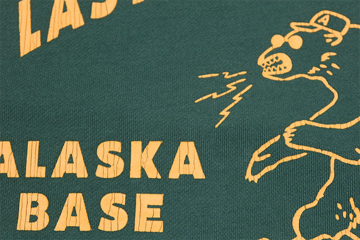 BARNS OUTFITTERS Sweatshirt Super Heavyweight "ALASKA BASE" BR-25101