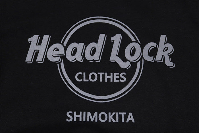 ヘッドロック 裏起毛スウェットシャツ "HEAD LOCK CLOTHES" HLSW-006 トレーナー ブラック