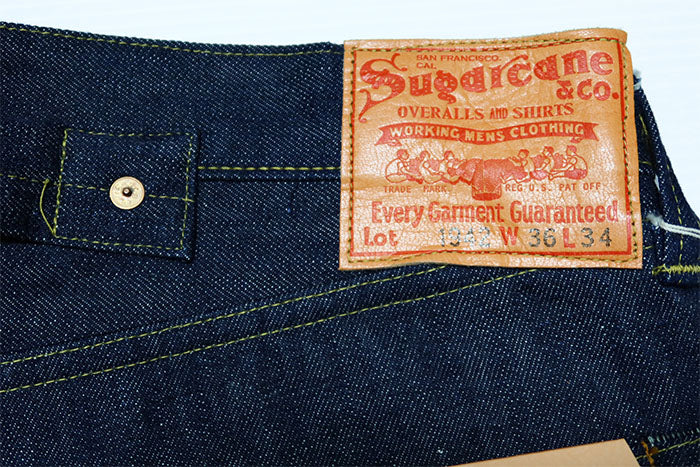 SUGAR CANE Jeans 1942 Model Non-Wash 14.25oz Super "Denim" Collectibles SC49005 Made in Japan