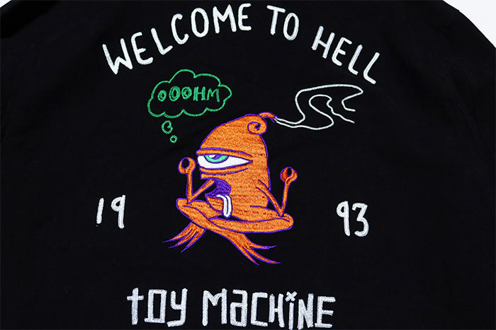 ToyMachine トイマシーン ワークジャケット"WELCOME TO HELL" スーベニアジャケット TMPFJK16