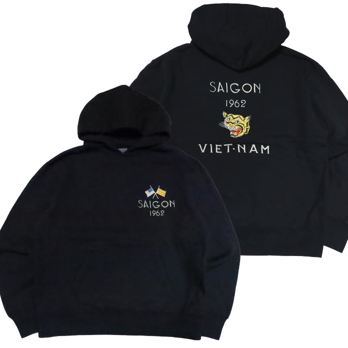 TAILOR TOYO Sweatshirt Hoodie Sky Parka Tiger "SAIGON 1962" TT69473 Embroidery